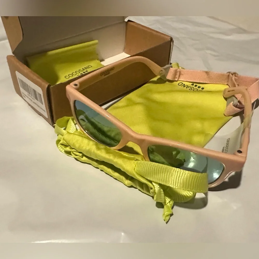 Kids Sunglasses - Pink and Yellow